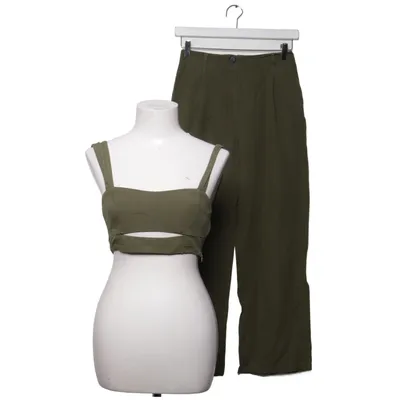 Set (Groen) van Bershka Katoen, Linnen, Viscose