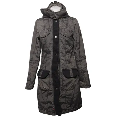 Winter coat (Gray) from Eddy's Jackets Cotton, Polyamide, Polyester