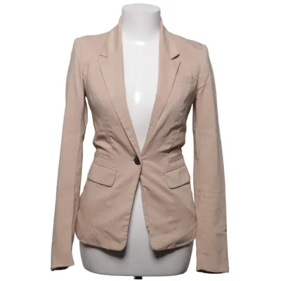 Blazer (Beige) de Bershka Collection Coton, Polyester
