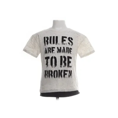 T-shirt (Vit, Flerfärgad) från Zara Boys Collection Bomull, Polyester, Viskos