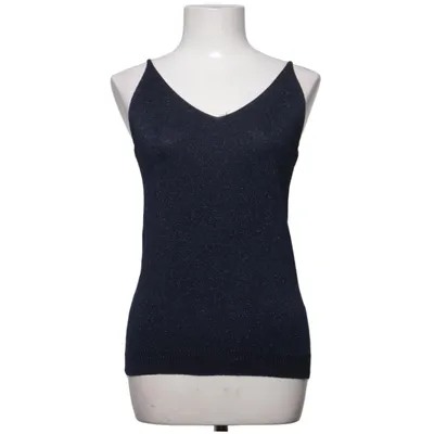 Tank Top (Blue) from Choklate Metallic fiber, Polyamide, Viscose