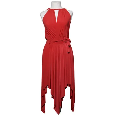 Halternek jurk (Rood) van Boohoo Night Elastaan, Polyester