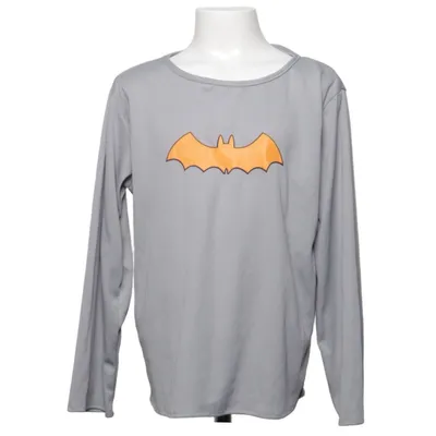 Long sleeve T-shirt (Gray, Orange) from Pocopiano Polyester