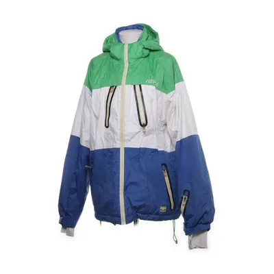 Ski jacket (Blue, White, Green) from Nevica Nylon, Polyester