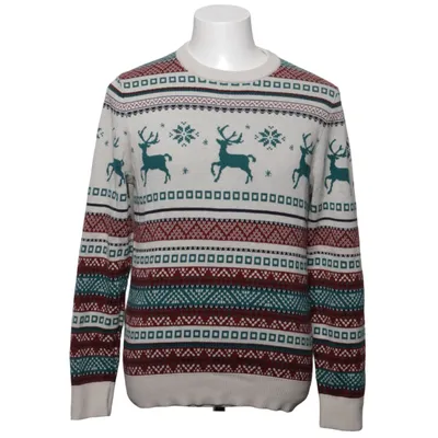 Christmas sweater (Beige, Green, Red) from Jack & Jones Cotton, Polyester