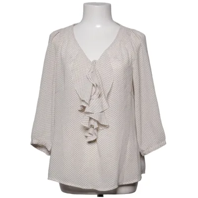 Blouse (Beige, Black) from Flash Polyester
