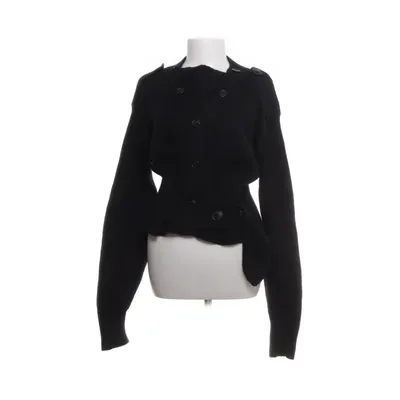 Cardigan (Zwart) van H&M Studio Wol, Viscose