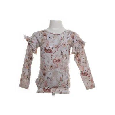 Långärmad t-shirt (Vit, Flerfärgad) från Gugguu Ekologisk bomull, Elastan