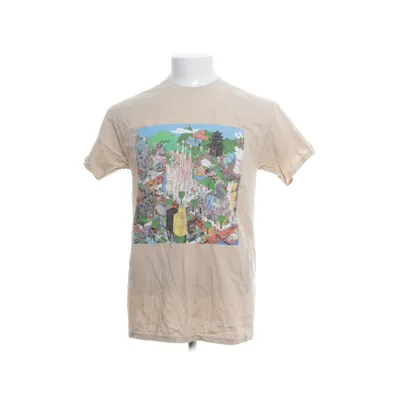 T-shirt (Beige, Flerfarvet) fra Gildan Bomuld