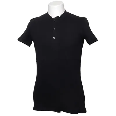 Henley T-shirt (Sort) fra Neighborhood Bomuld