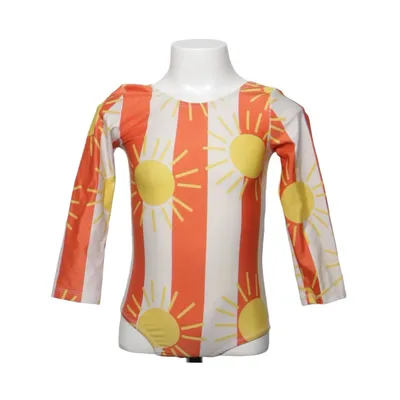 UV beschermende kleding (Oranje, Geel, Wit) van Mini Rodini Elastaan, Polyamide
