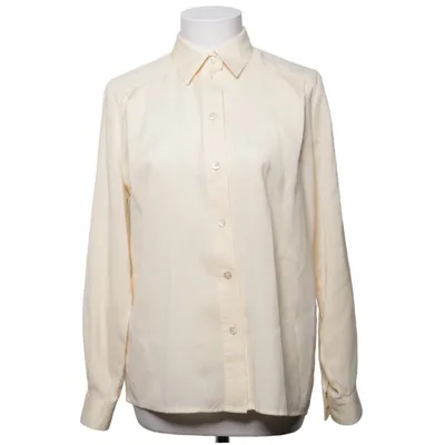 Shirt (Beige, Wit, Geel) van Sommermann Polyester, Wol
