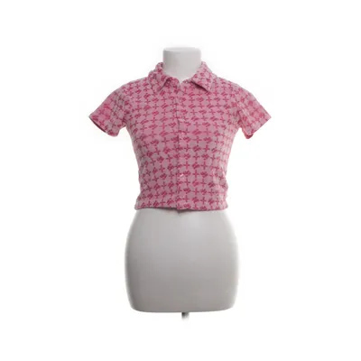 Kortærmet skjorte (Pink) fra Iets Frans Bomuld, Polyester