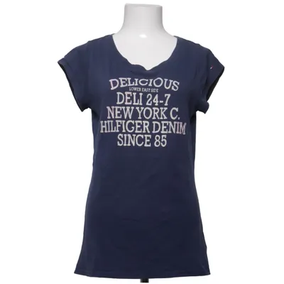 T-shirt (Blauw) van Tommy Hilfiger Denim Katoen