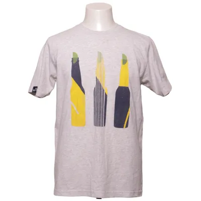 T-shirt (Grijs, Meerkleurig) van Corona Gerecycled katoen