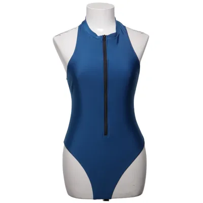 Baddräkt (Blå) Elastan, Polyester