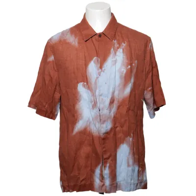 Short sleeve shirt (Brown, Blue, Multicolored) from COS Linen