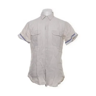 Kortärmad skjorta (Beige) från Zara Man Linne