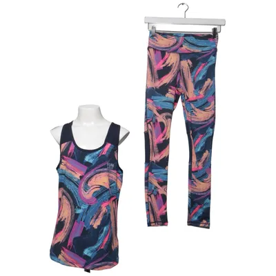 Trainingsset (Blauw, Meerkleurig) van Crivit Elastaan, Polyester