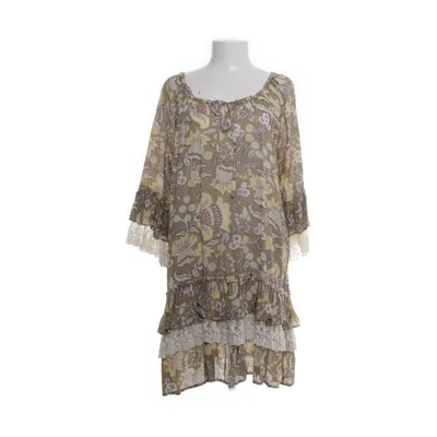 Jurk (Beige, Meerkleurig) van Rosebud Katoen, Viscose