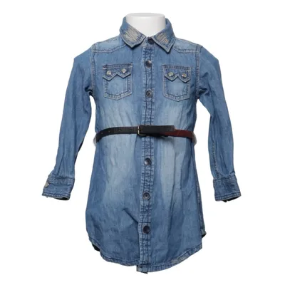 Denim jurk (Blauw) van I Love Next Katoen, Polyurethaan