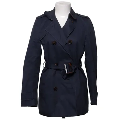 Trench coat (Blue) from Jodhpur Cotton, Polyester