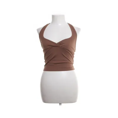 Haut dos-nu (Marron) de Shein Polyester