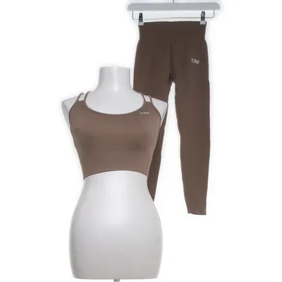 Trainingsset (Bruin) van ICIW Elastaan, Nylon
