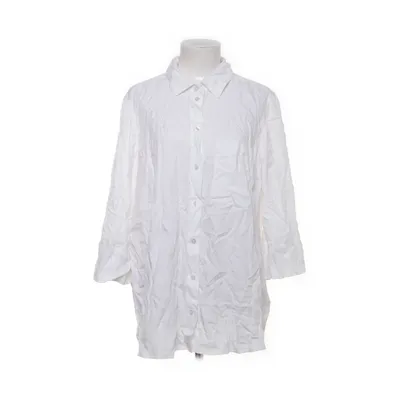 Short sleeve shirt (White) from Samoon Lyocell