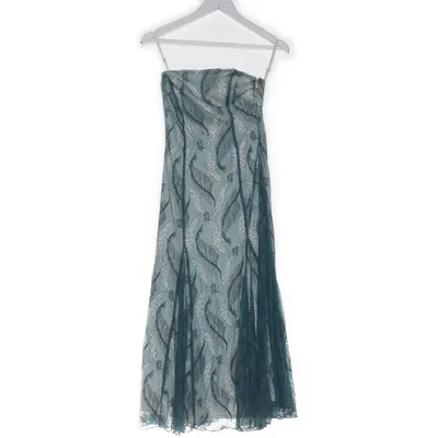 Aftonklänning (Blå, Vit) från Coast Acetat, Bomull, Elastan, Polyamid, Viskos