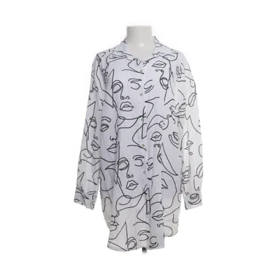 Shirt (White, Black) from Zwillingsherz Cotton