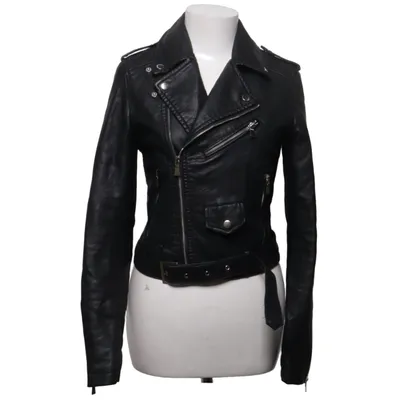 Bikerjack (Zwart) van Flamant Rose Collection Polyester, Polyurethaan