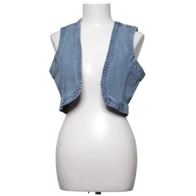 Spijker gilet (Blauw) van Soda Wear Katoen, Elastaan