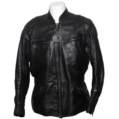 Motorcycle jacket (Black) from Halvarssons Leather