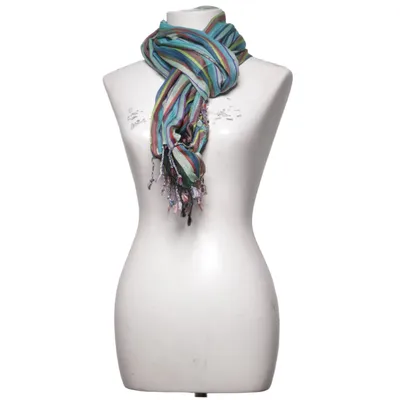 Scarf (Blue, Green, Multicolored)