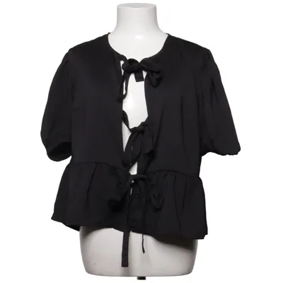 Wrap blouse (Black) from ADPT