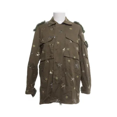 Jacket (Green, Multicolored) from Aikha Cotton, Polyester