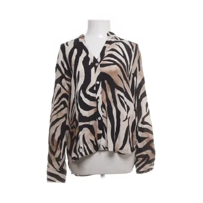 Blus (Svart, Beige, Flerfärgad) från Zara Viskos