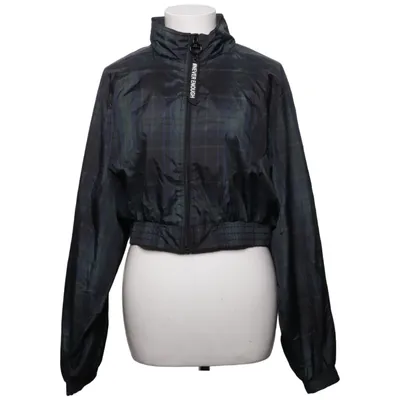 Jakke (Blå, Sort) fra Bershka_BSKGIRL Polyester