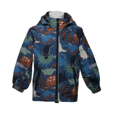 Outdoor jacket (Blue, Multicolored) from Polarn O. Pyret Recycled polyester