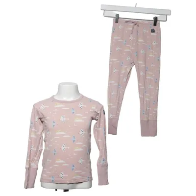 Pyjamasz (Pink, Flerfarvet) fra Polarn O. Pyret Elastan, Økologisk bomuld