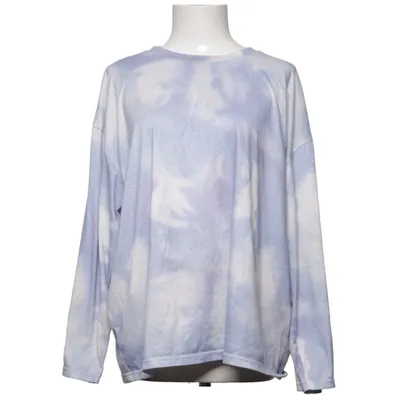 Lange mouwen shirt (Blauw, Wit) van Dazy Elastaan, Polyester