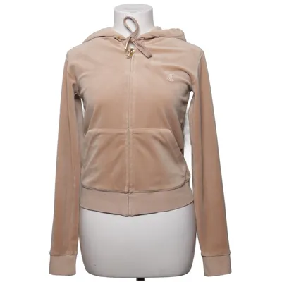 Hættetrøje (Beige) fra Juicy Couture Elastan, Polyester