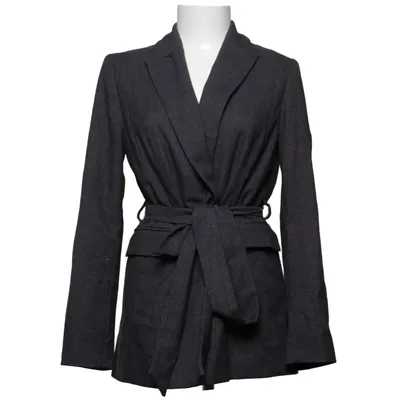 Blazer (Gray) from Visual Clothing Project Elastane, Polyester, Viscose