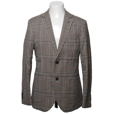 Blazer (Brun, Grå, Flerfarvet) fra Pier One Elastan, Polyester, Viscose