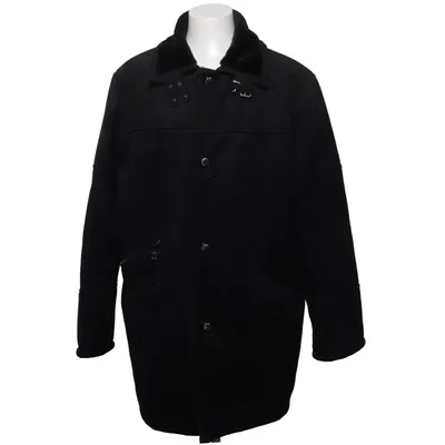 Shearlingjacka (Svart) från AE High Fashion Bomull, Polyester