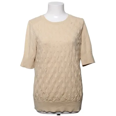 Sweater (Beige) from Yaya Women Polyester, Viscose
