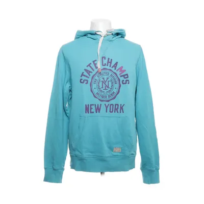 Huvtröja (Turkos) från Hilfiger Denim Bomull, Elastan