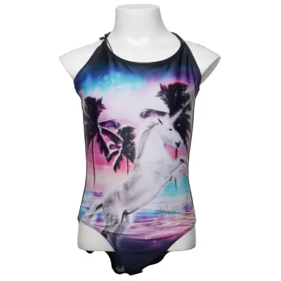 Maillot de bain une pièce (Bleu, Rose, Violet) de H&M Élasthane, Polyester