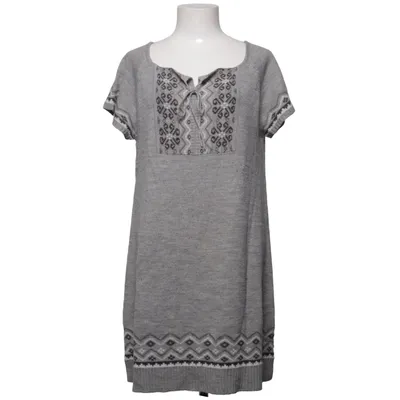 Dress (Gray) from JSFN Acrylic, Polyamide, Wool